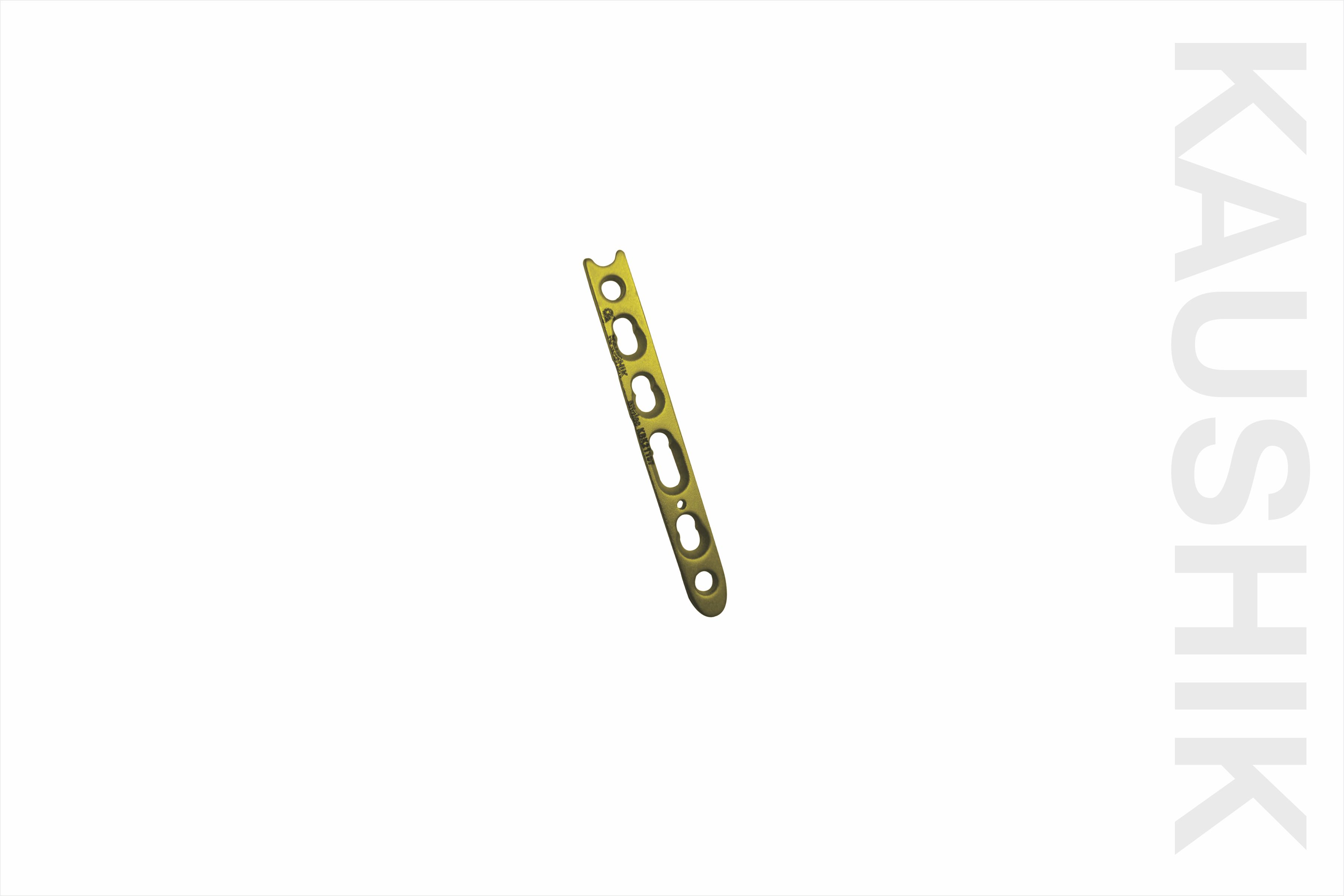 easyLock 2.4mm Dorsal Distal Radius Plate, Straight 