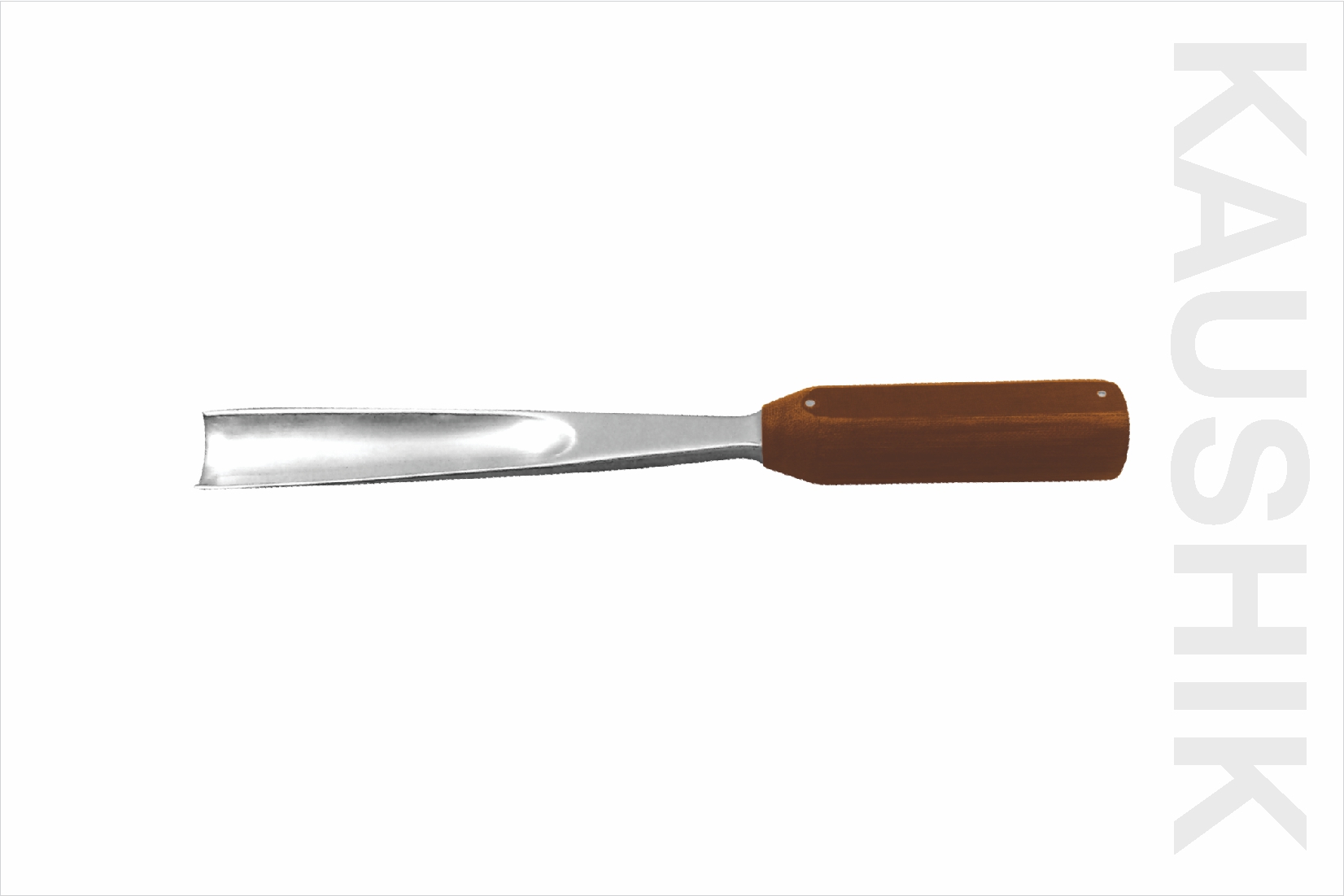 Gouge with Fibre Handle Straight